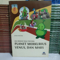 Image of Aku makin tahu tentang planet merkurius, venus, dan mars