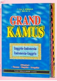 Image of Grand kamus inggris-indonesia indonesia-inggris