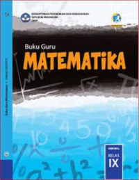 Image of Matematika: buku guru kelas ix (+e-book)