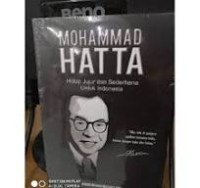 Image of Mohammad hatta. hidup jujur dan sederhana untuk indonesia