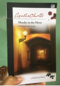 Image of Murder in the mews=pembunuhan di lorong